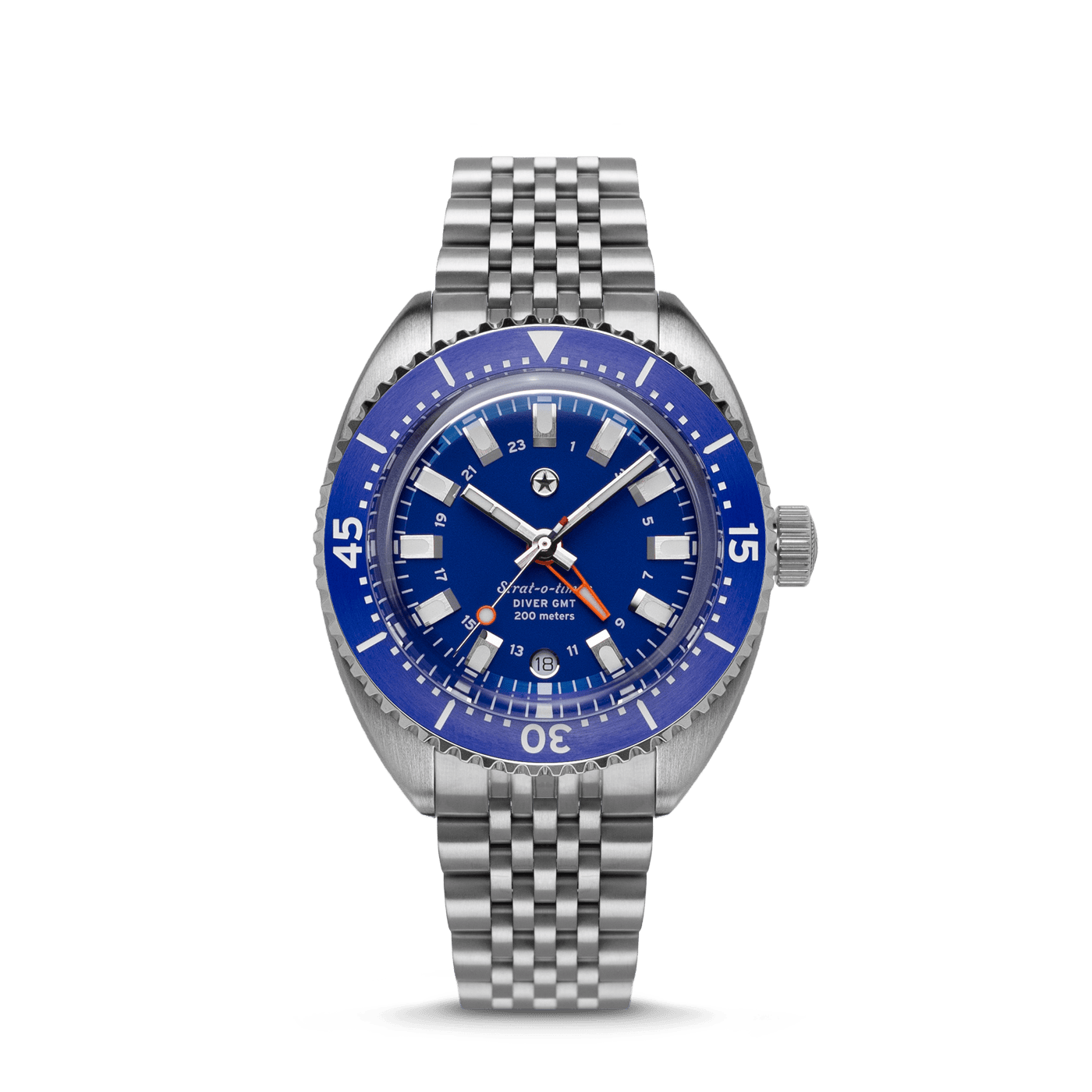 Strat-o-timer Titanium Diver GMT: Cobalt – Jack Mason