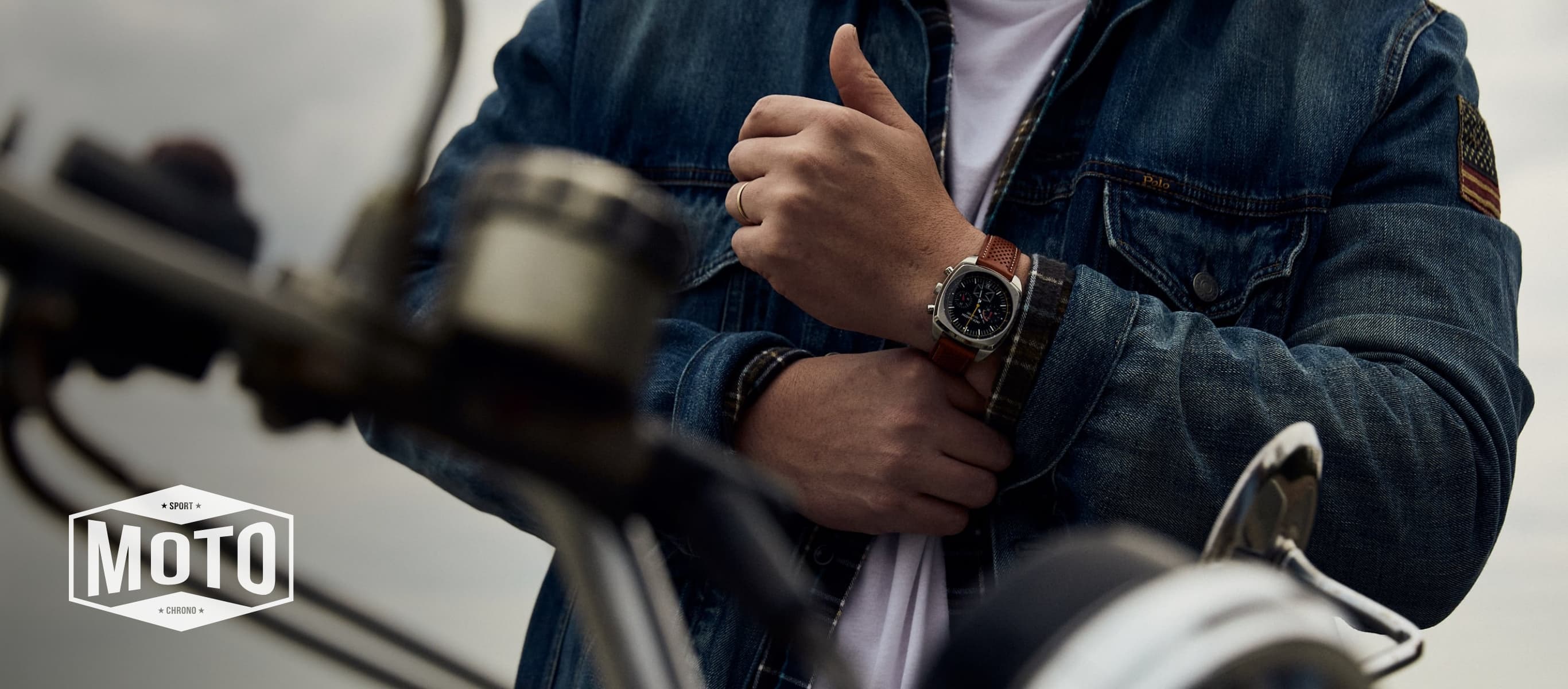 Moto Racer Chronograph Watch by Jack Mason