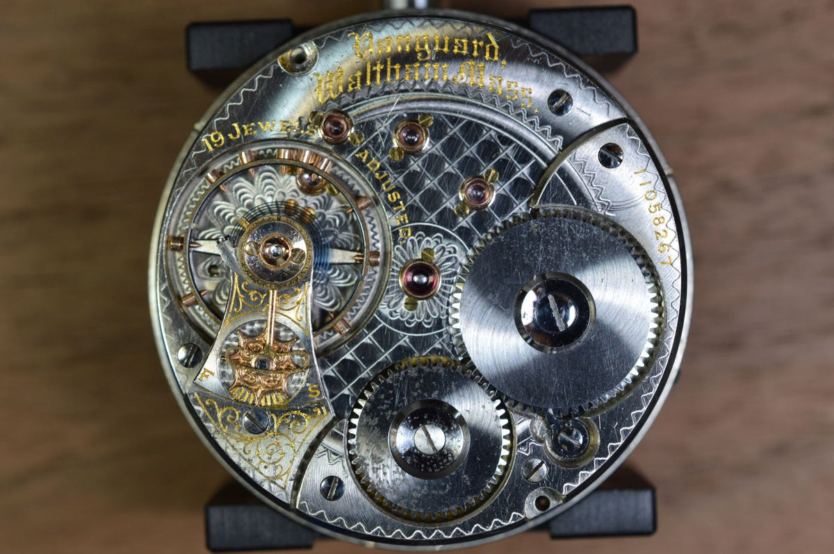 Antique Original 1900s German Junghans World War II Pocket Watch