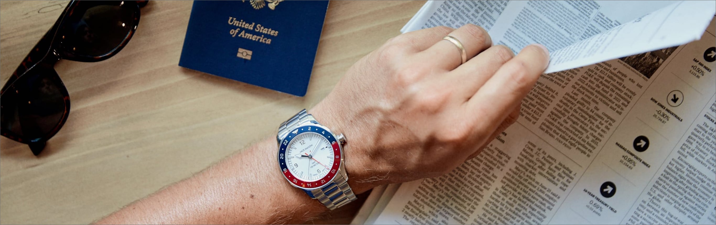 Men's Nautical Watch Collection | Chronographs | Jack Mason