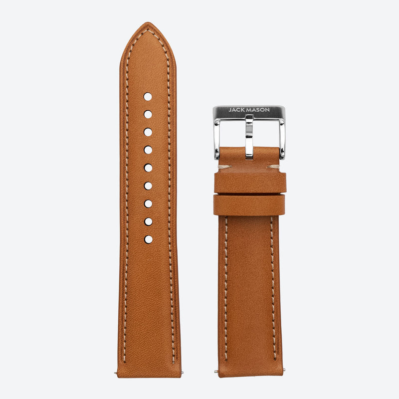 22mm leather strap hot sale