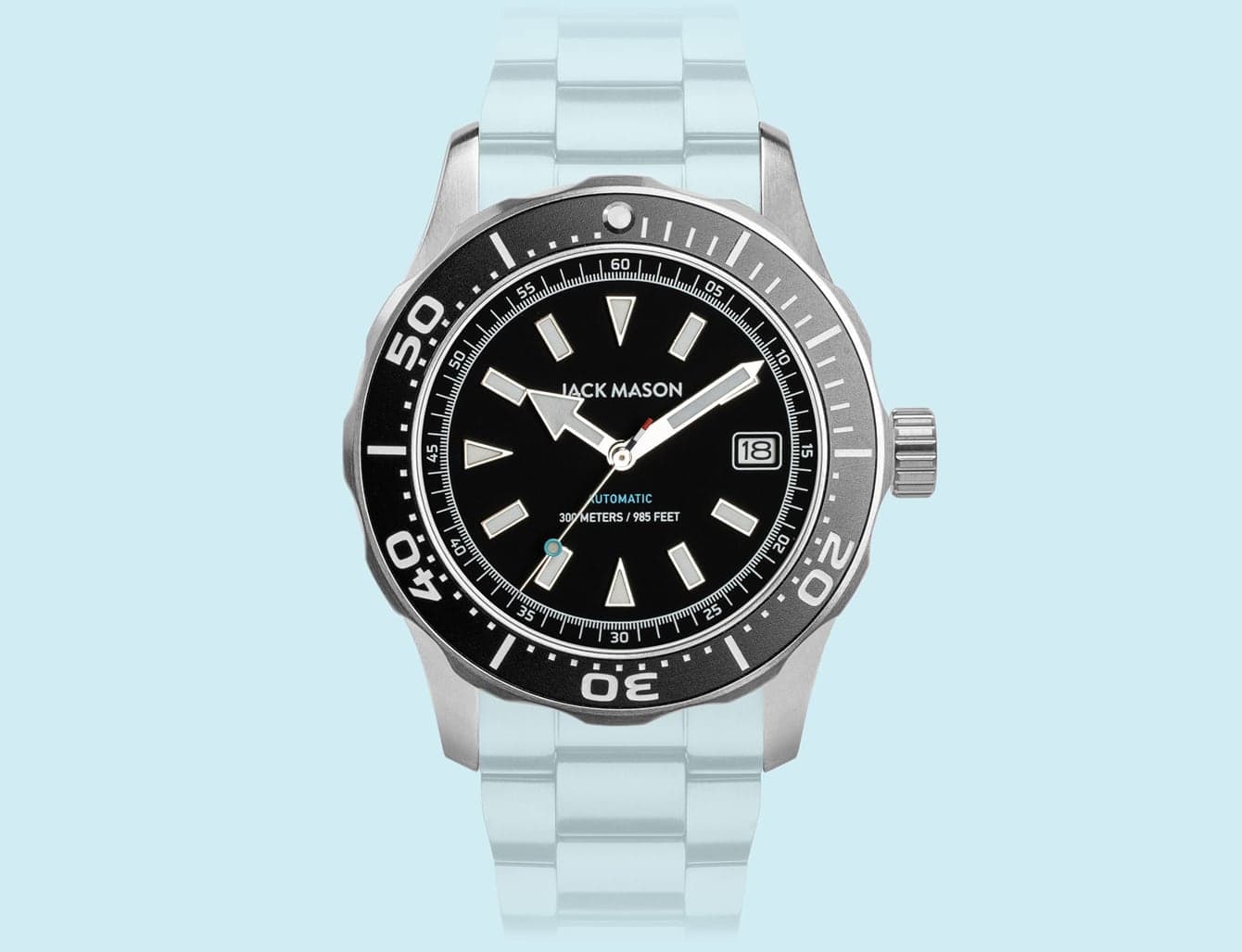 Jack mason store d101 diver watch