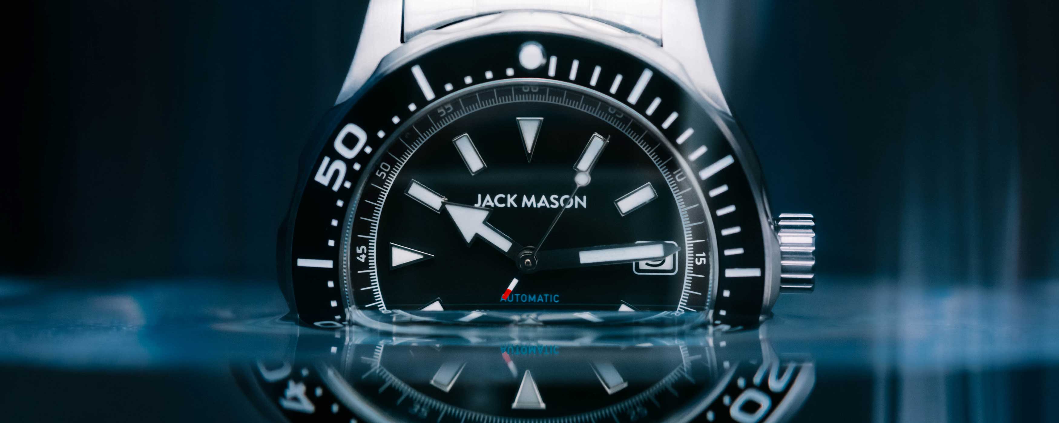 Jack mason automatic diver hot sale