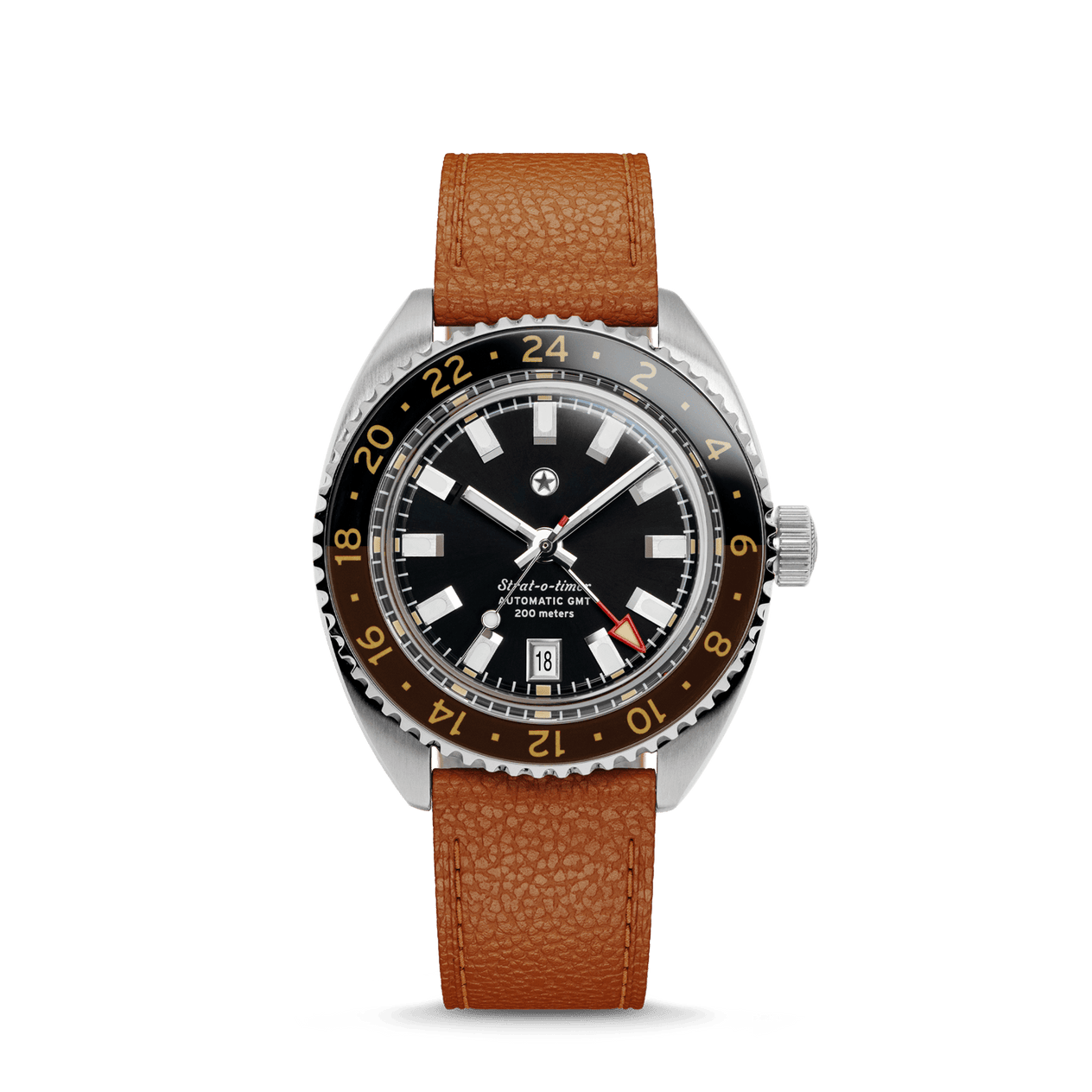 Strat-o-timer GMT: Espresso