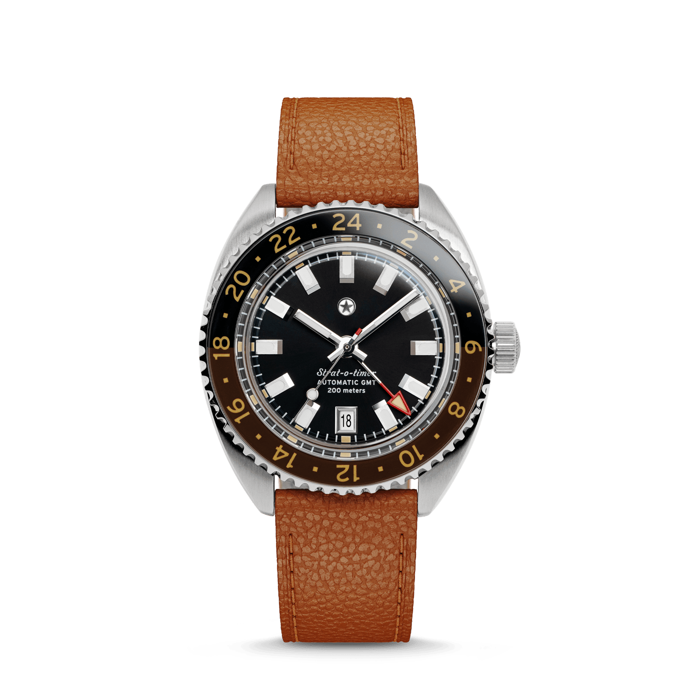 Strat-o-timer GMT: Espresso