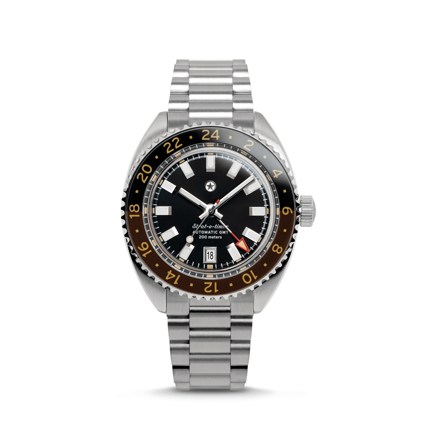 Strat-o-timer GMT: Espresso