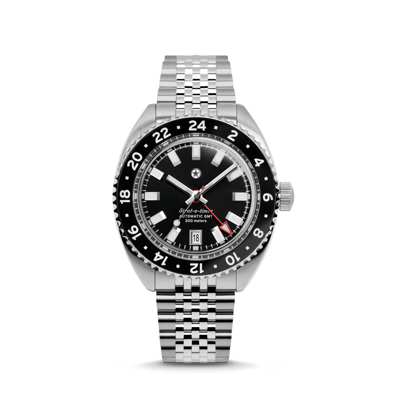 JACK MASON 腕時計　79250318N05S Strat-o-timer GMT: Black Tie – Jack Mason