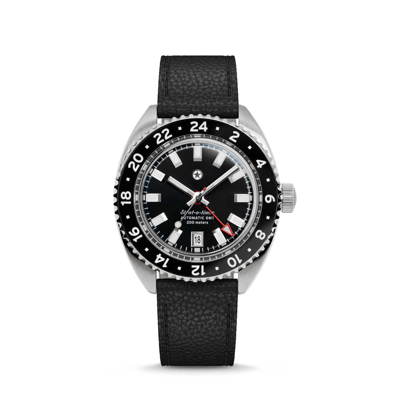 Strat-o-timer GMT: Black Tie