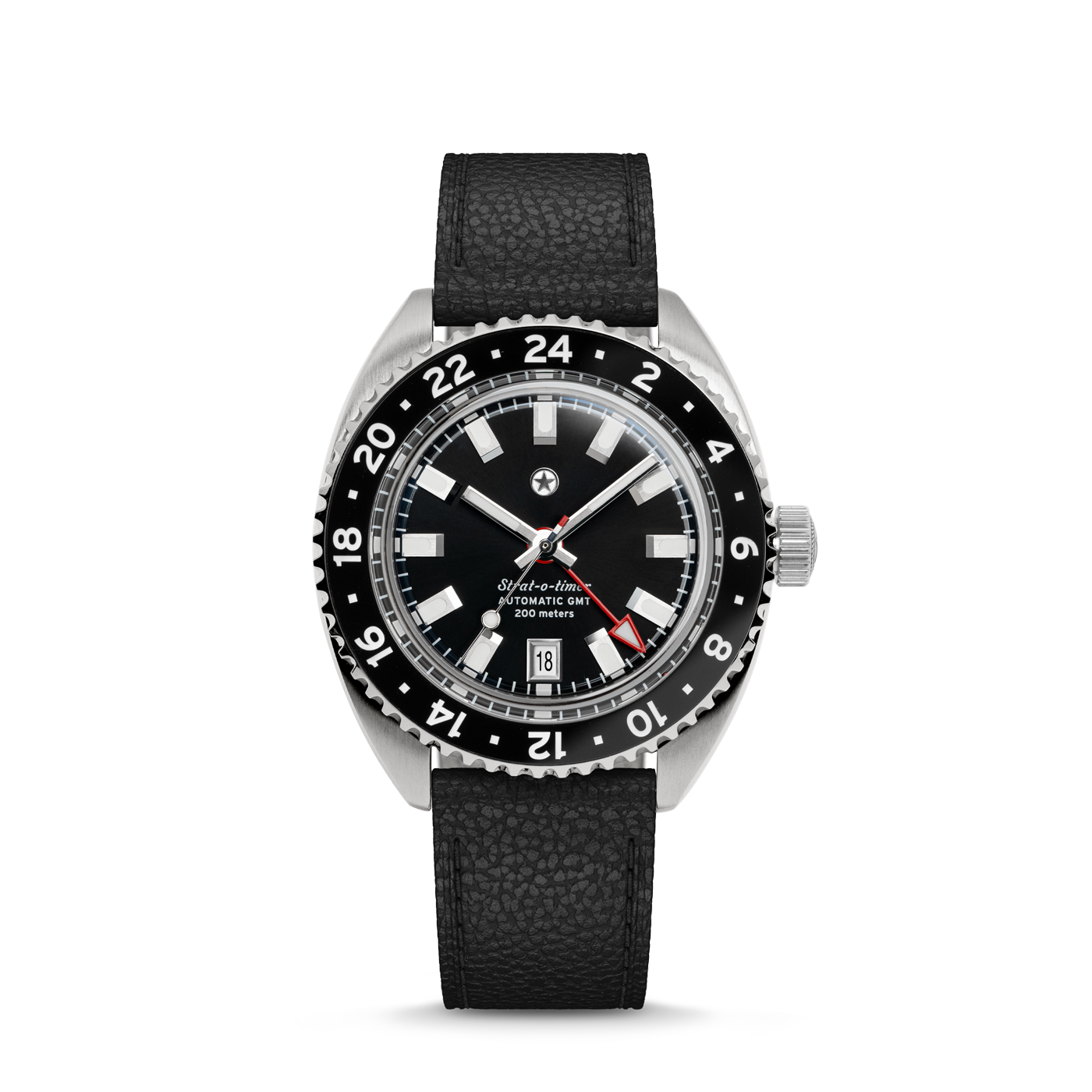 Strat-o-timer GMT: Black Tie