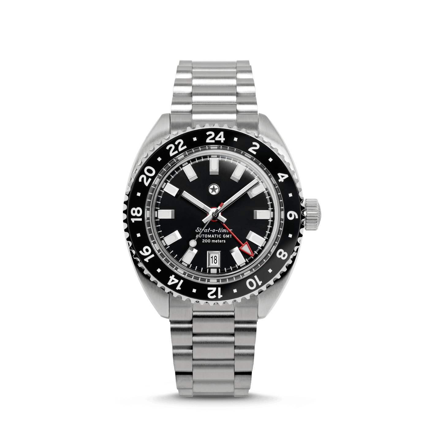 Strat-o-timer GMT: Black Tie1
