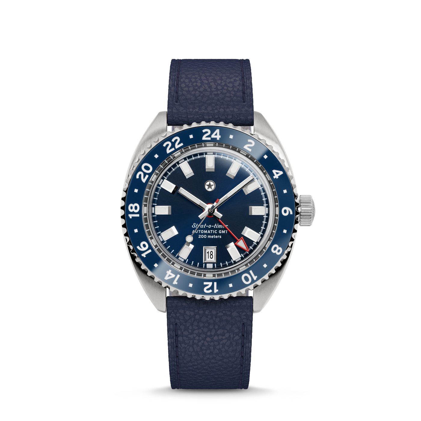 Strat-o-timer GMT: Bluebonnet