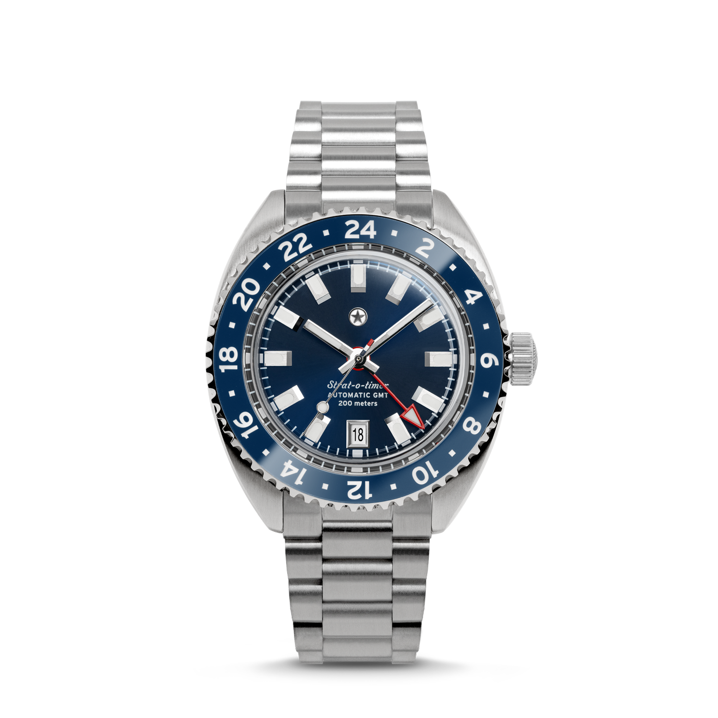 Strat-o-timer GMT: Bluebonnet