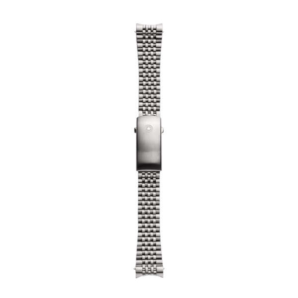 Strat-o-timer 20mm 7-Link Bracelet (All Brushed Finish) – Jack Mason
