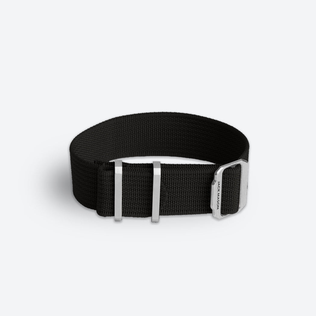 20mm Black Nylon Field Strap