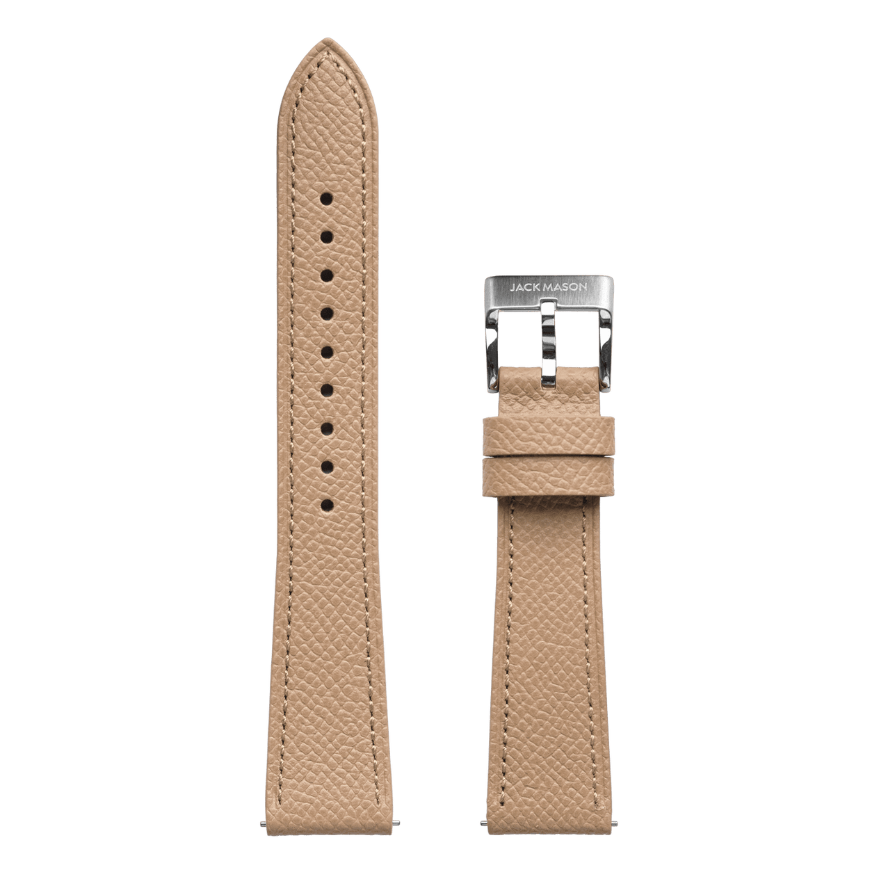 20mm Epsom Natural Strap