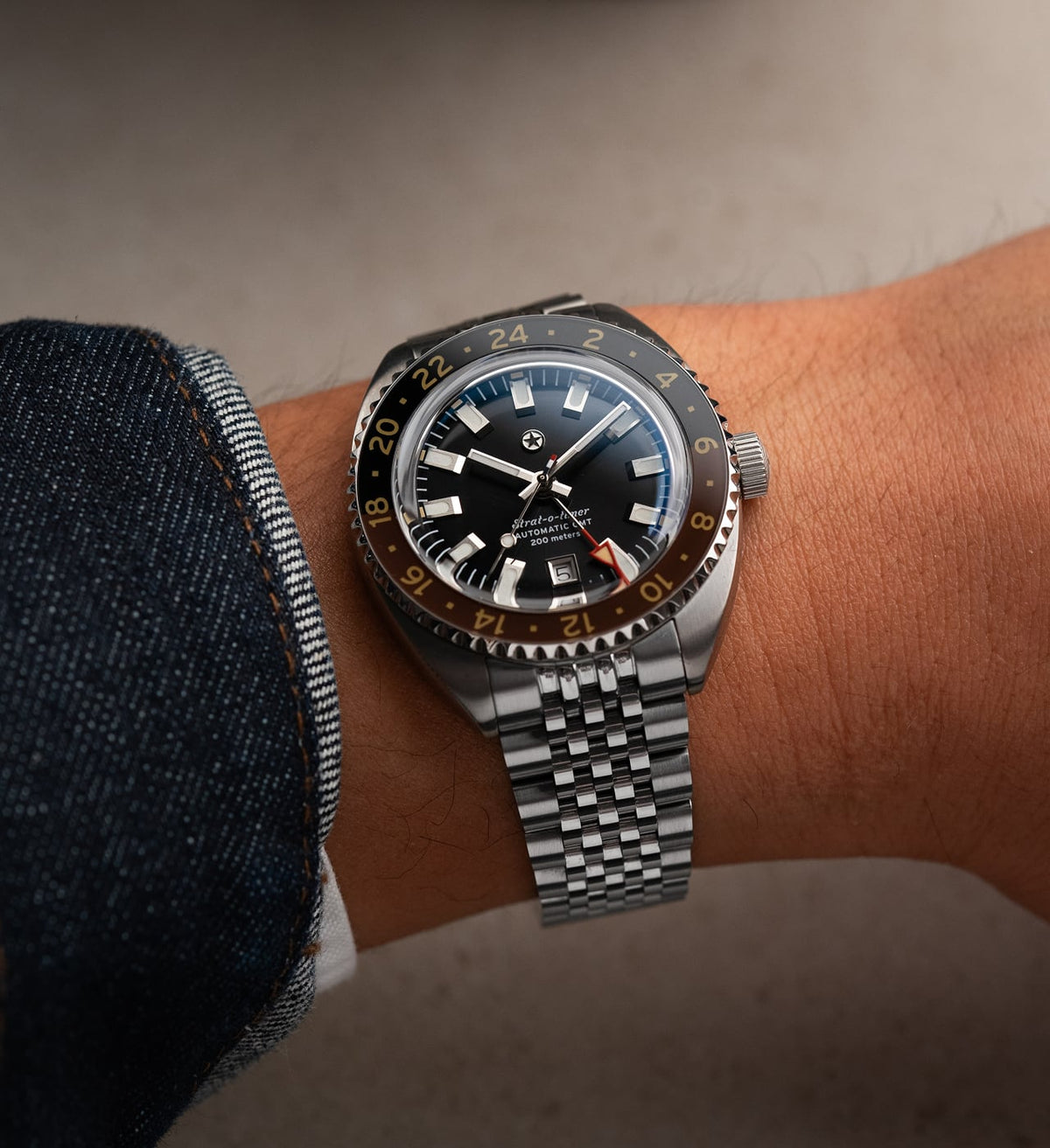 Strat-o-timer GMT: Espresso – Jack Mason