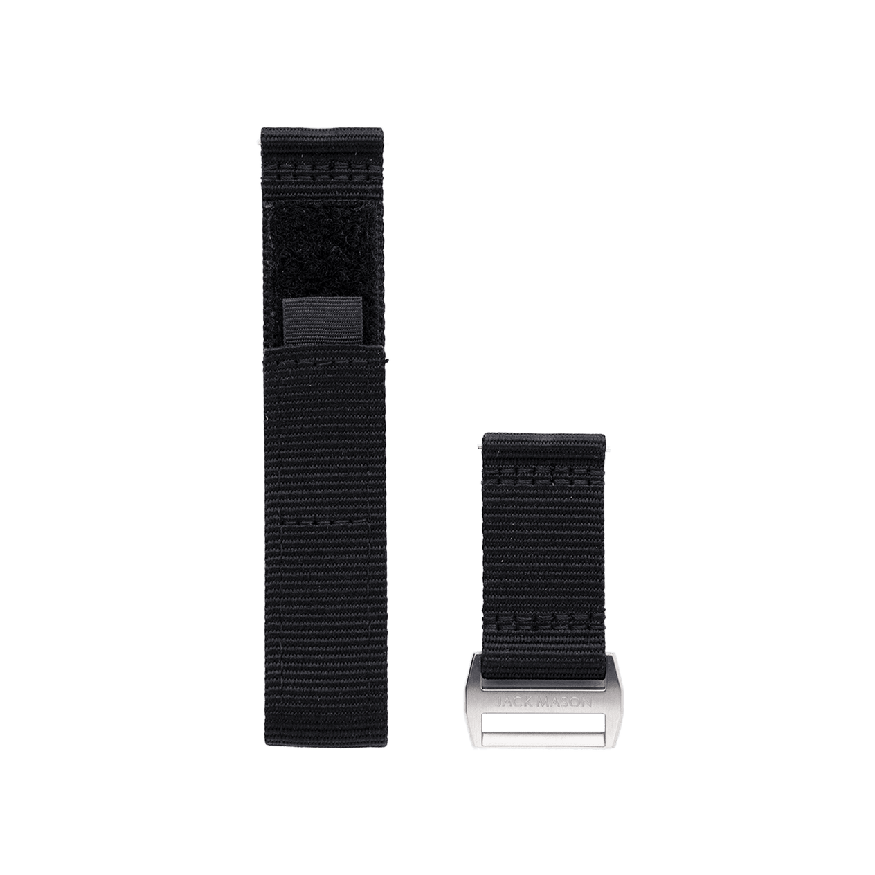 20mm Black Hook & Loop Strap