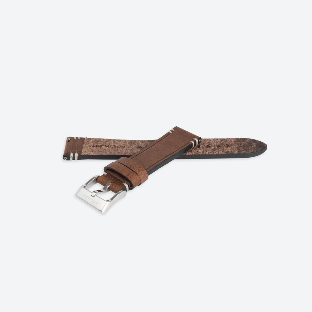 20mm Brown Leather Strap