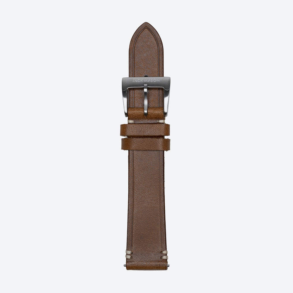 18mm Tan Leather Strap