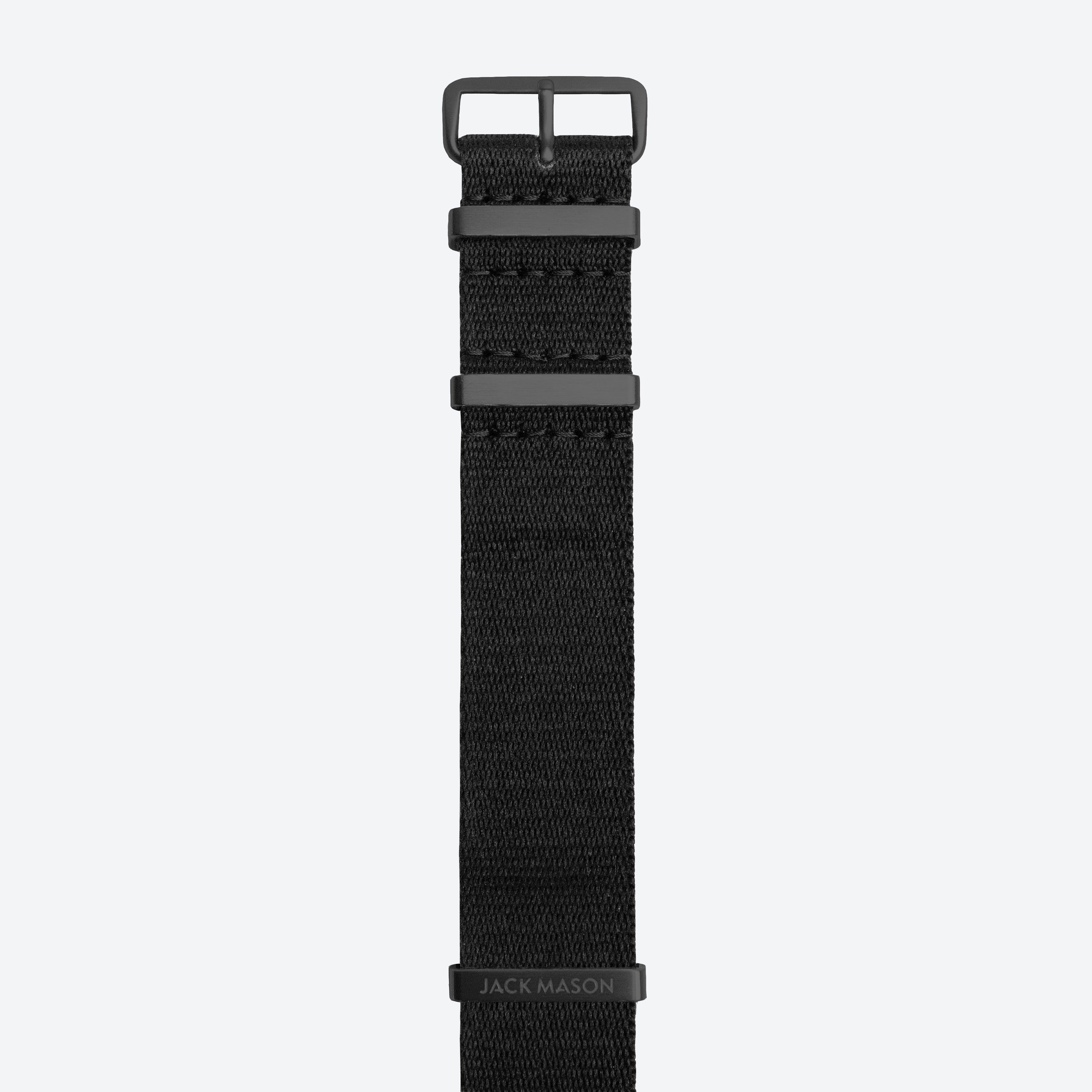 22mm Blackout Military Strap – Jack Mason - Main Image